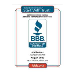Better Business Bureau Accreditation Ariel Partners